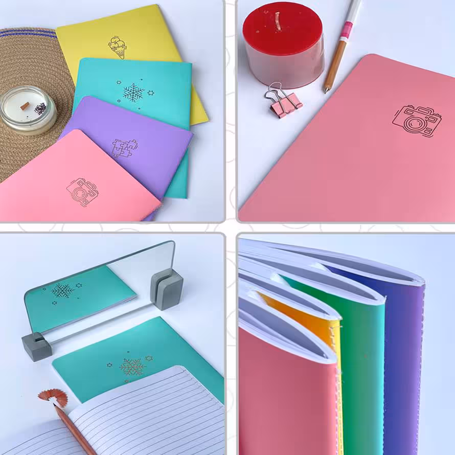 دفتر پیل پاستل وزیری PILL NOTEBOOK Pastel