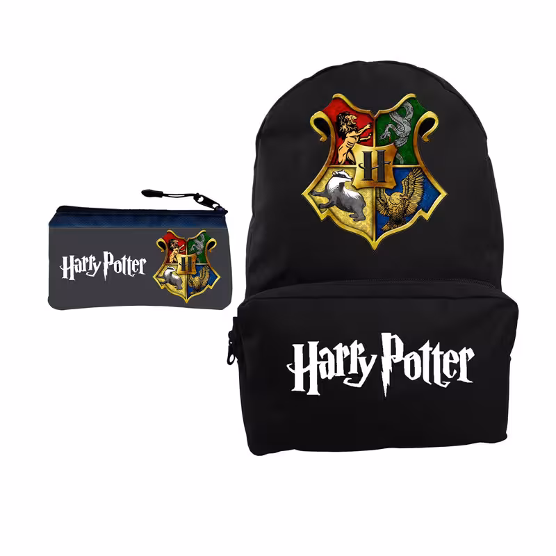 کوله پشتی مدل هری پاتر کد KP-323 به همراه جامدادی | چاوه