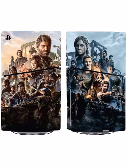 اسکین پی اس 5 اسلیم استاندارد برند گیم‌آور طرح آخرین بازمانده ما کد D