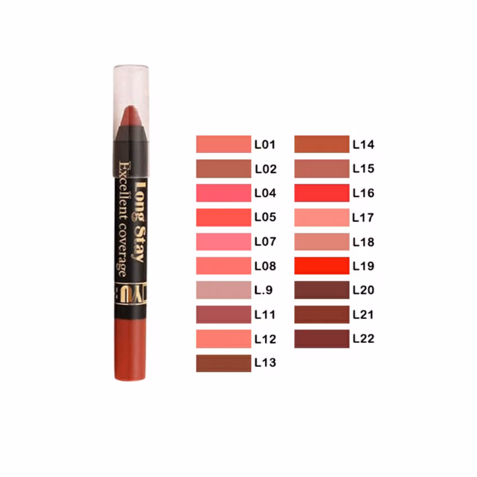 رژ لب مدادی یوبه مدل لانگ استی Yube Waterproof Lipstick Pencil