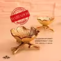 RAFI رافی دکوراتیو الیاژ طلایی پیاله حذف GOLD-300305