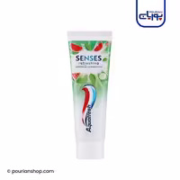 خمیر دندان رایحه هندوانه، خیار و نعناع آکوا فرش سنسیس 75میل _ Aquafresh Senses Refreshing