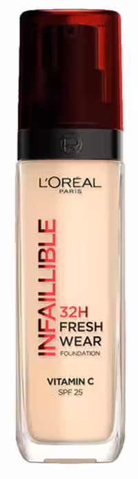 کرم پودر شیشه ای اینفیلیبل 32 ساعته جدید لورال