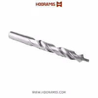 مته اختصاصی دو کاناله نوک دار 12*132.5*14*3.5 از جنس HSS-E جهت فرزکاری بر روی پروفیلهای uPVC در ماشینهای  Murat و Haffner