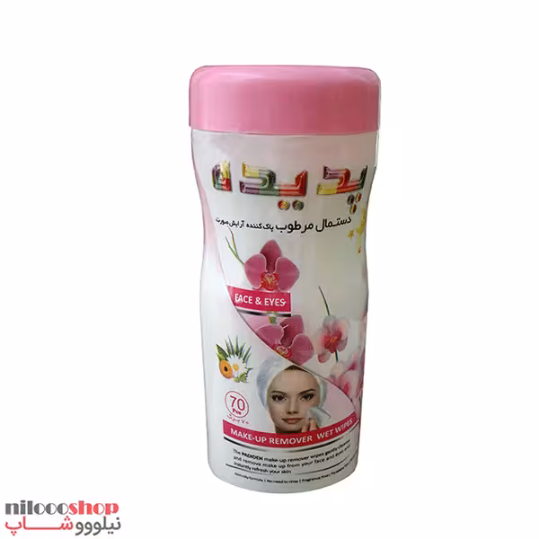 دستمال مرطوب پاک کننده آرایش پدیده بسته 70 عددی