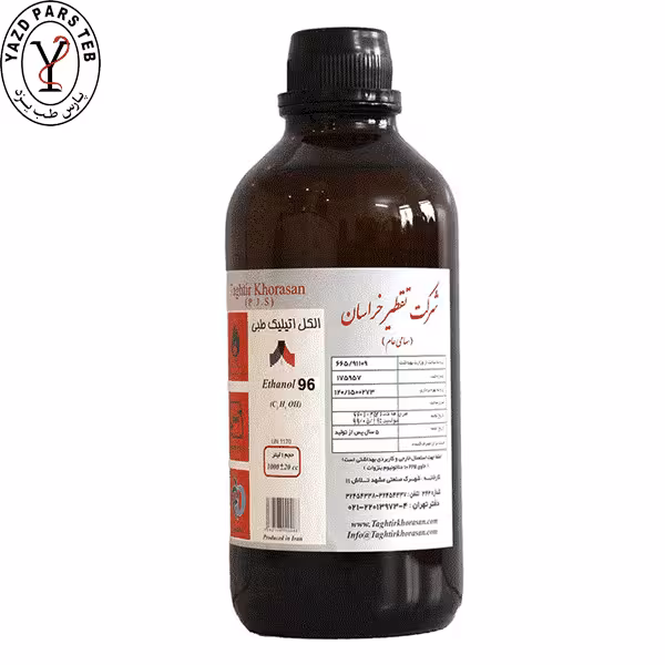 الکل 1 لیتری 96 شیشه ای
