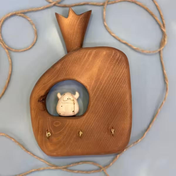 جاکلیدی تک مجسمه بچه دیو طرح نه