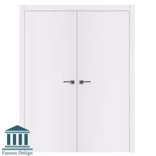 درب اتاق دولنگه ام دی اف با روکش پی وی سی کد 1264