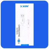 کابل شارژ USB به لایتنینگ ایکس کین مدل XK-CA26 به طول 1 متر
