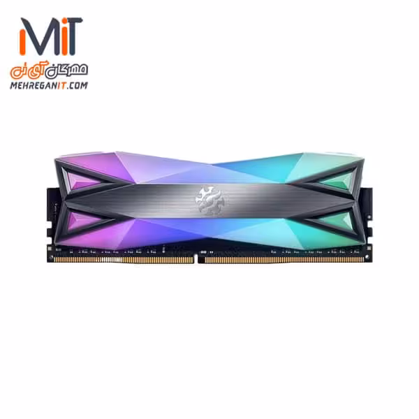 رم ای دیتا XPG SPECTRIX D60G Tungsten Grey 4133MHz ظرفیت 8 گیگابایت