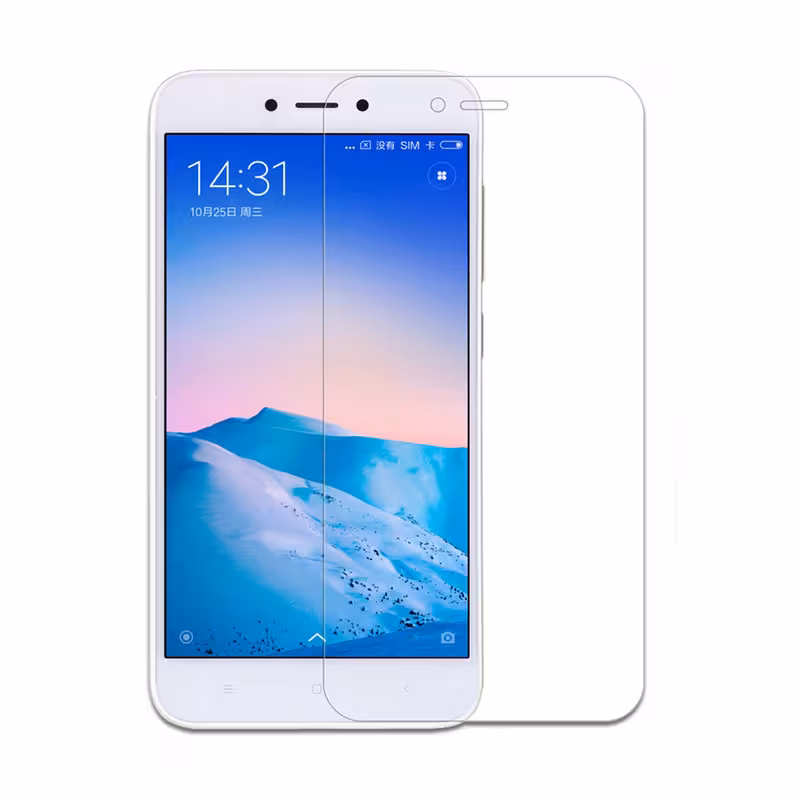 محافظ صفحه نمایش شیشه ای مدل Tempered مناسب برای گوشی موبایل شیائومی Redmi 5A