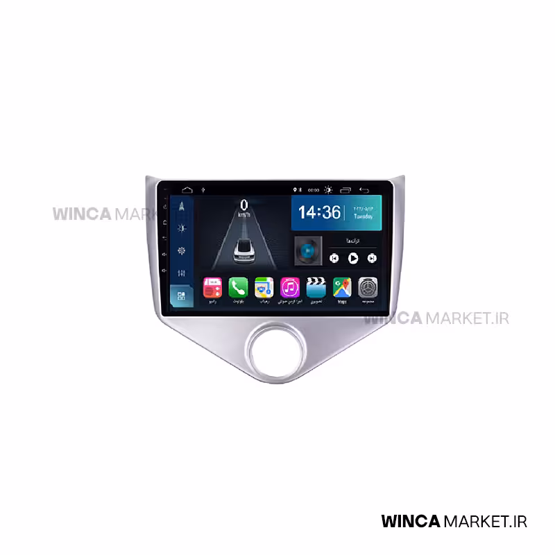 مانیتور فابریک اندروید ام وی ام 315 نیو سری S500 BLU-RAY مدل GL855 برند وینکا WINCA