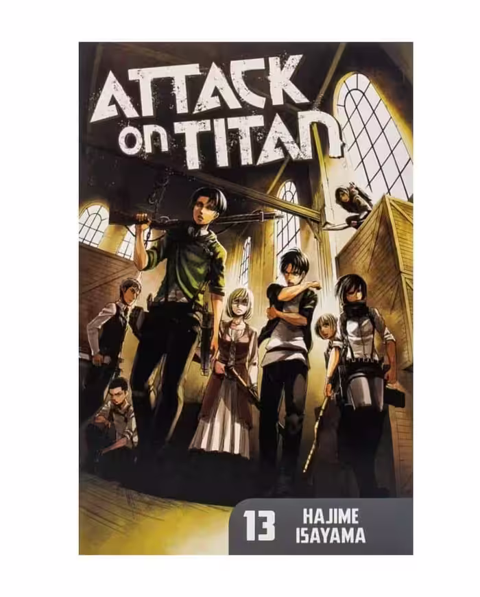 کتاب مانگا ATTACK ON TITAN 13