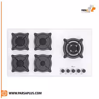 اجاق شیشه‌ای بیمکث مدل 5097 سفید