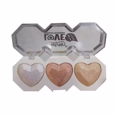 پالت سه رنگ رژ گونه قلبی آرتسکین سری Love شماره 04