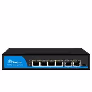 سوئیچ صنعتی 4 پورت شبکه 10/100 به همراه دو پورت شبکه 10/100 ITT-SWP4853