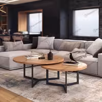 میز جلومبلی 2عددی آسپا کد B-104