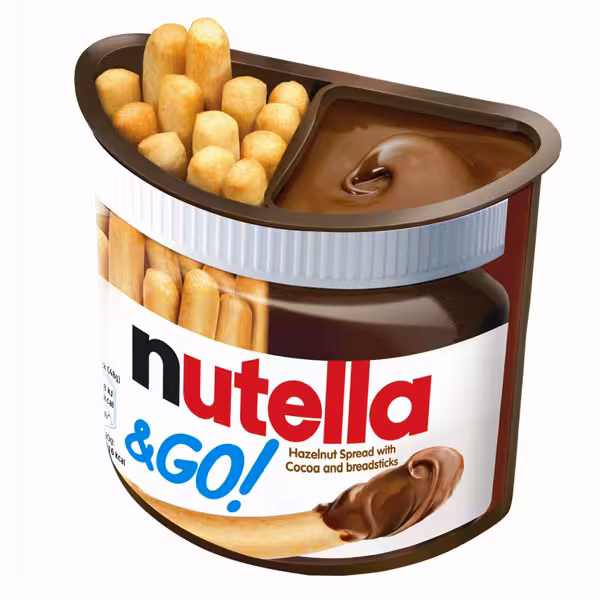 شکلات نوتلا گو با کراکر چوبی