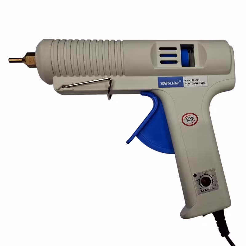 دستگاه چسب تفنگی TONGLIAN مدل TL-207 توان 100 تا 250 وات