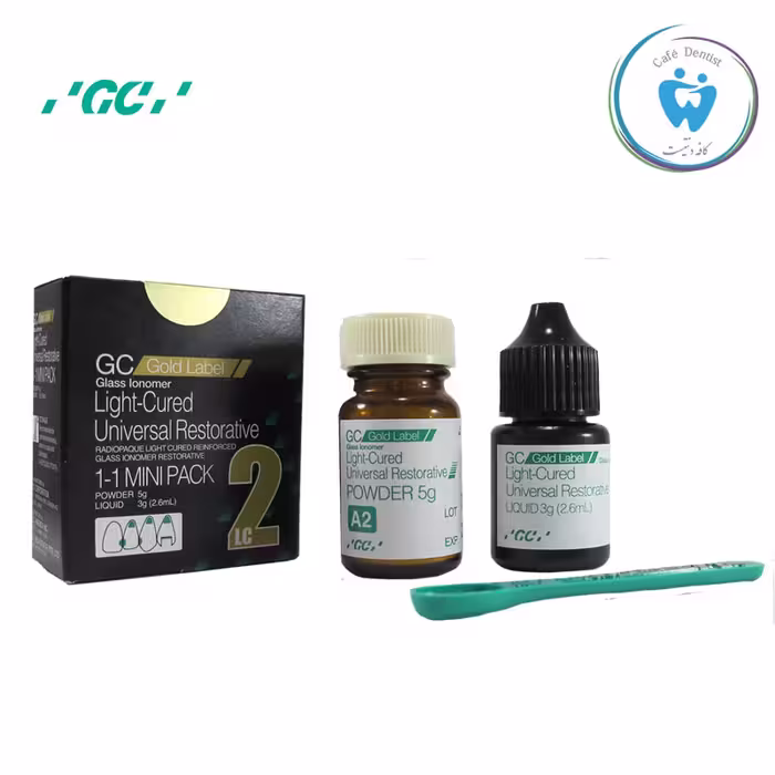 خرید گلاس آینومر ترمیمی لایت کیور جی سی GC Fuji Gold - کافه دنتیست