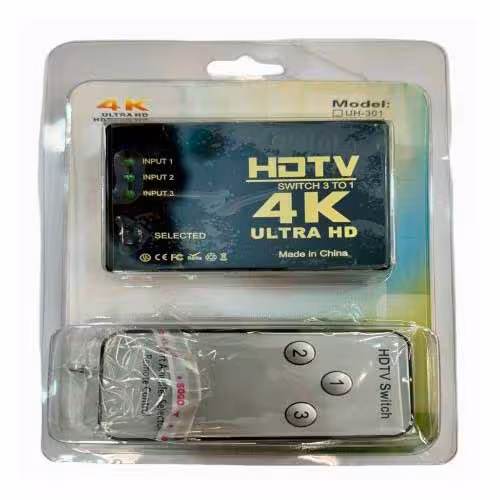 سوئیچ 1 به 3 HDMI ویلوت مدل UH-301