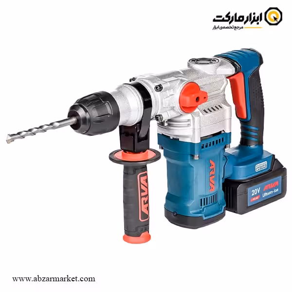 دریل بتن کن شارژی آروا 6 کیلویی براشلس 20 ولت مدل 5835