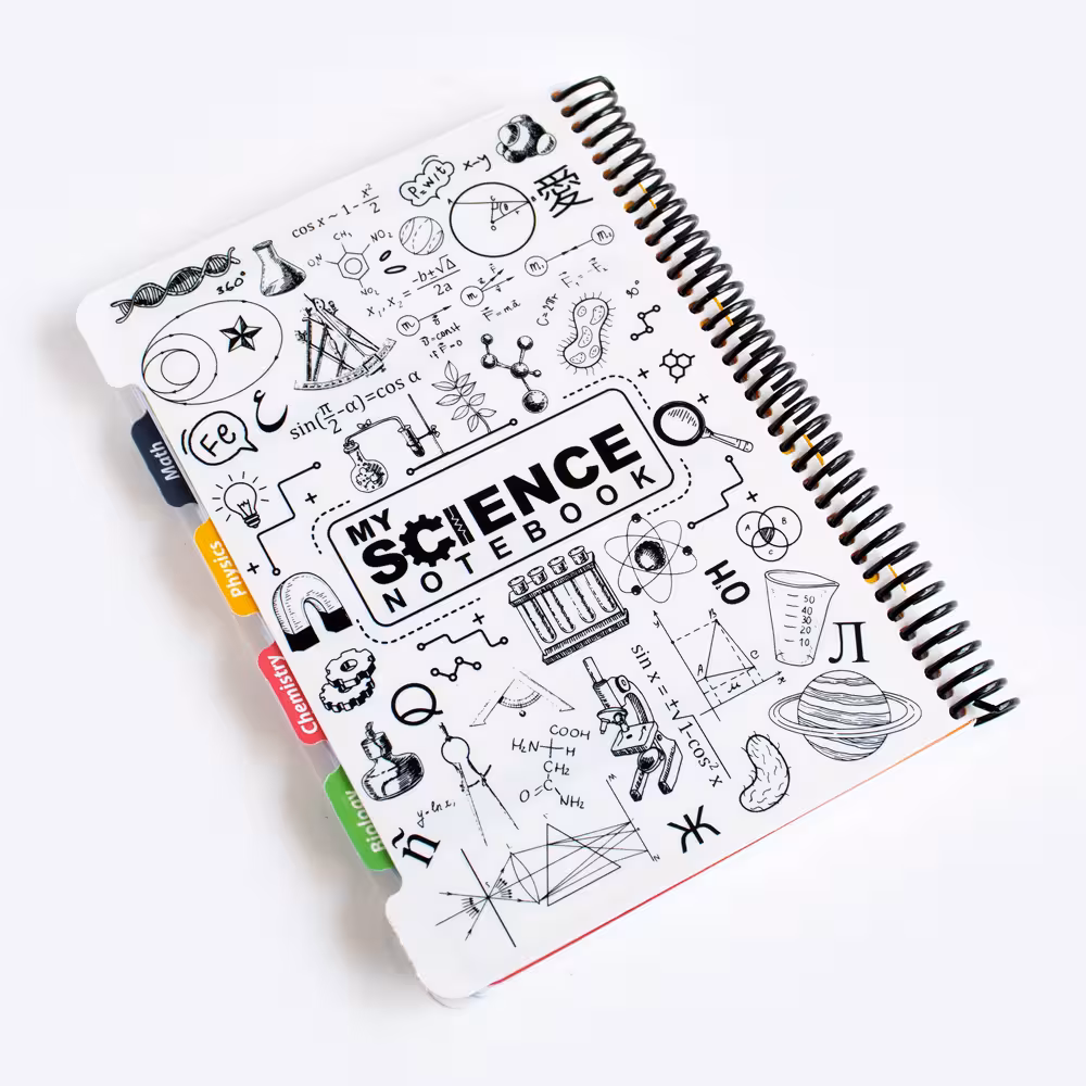 دفتر خط دار MY SCIENCE سفید دات نوت (dotnote)
