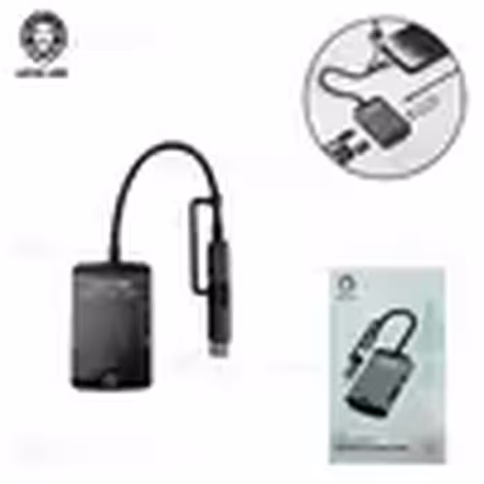 هاب 5 پورت تایپ سی گرین لاین Green Lion 5 in 1 Mini MultiFunction Hub GN5IN1MINIHB