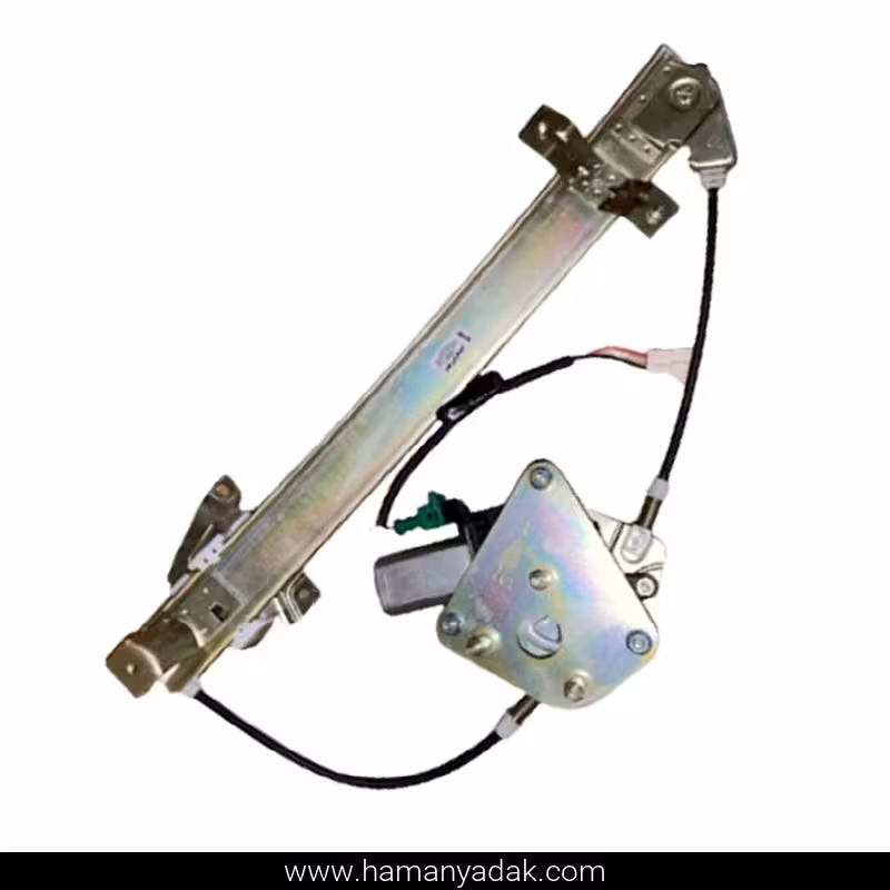 دستگاه شیشه بالابر برقی عقب چپ تیبا و ساینا برند ابری