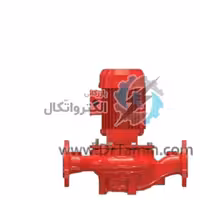 پمپ سیرکولاتور خطی نوید موتور 2 اینچ بدون محفظه سه فاز مدل A6