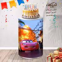 میز تولد کارتون ماشین ها