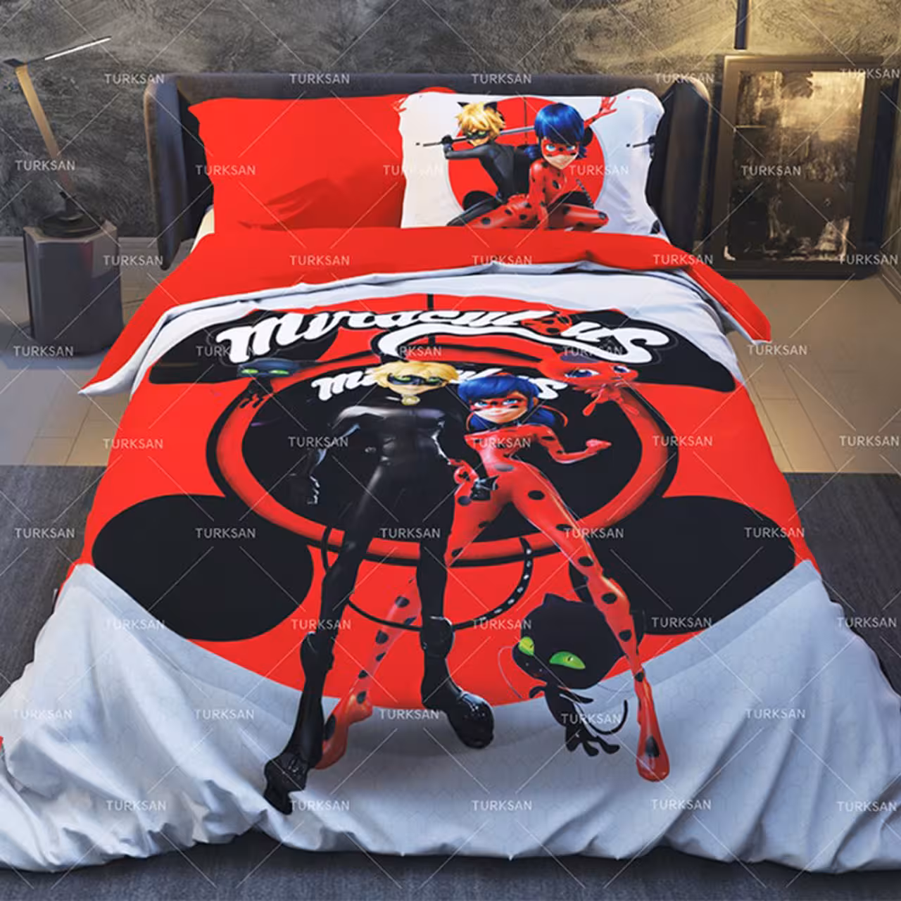 سرویس خواب ترکسان Turksan کد 273 یک نفره 4 تکه