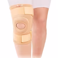 زانوبند دو فنر نئوپرنی جهت کنترل ناپایداری کشکک وکشیدگی خفیف لیگامان