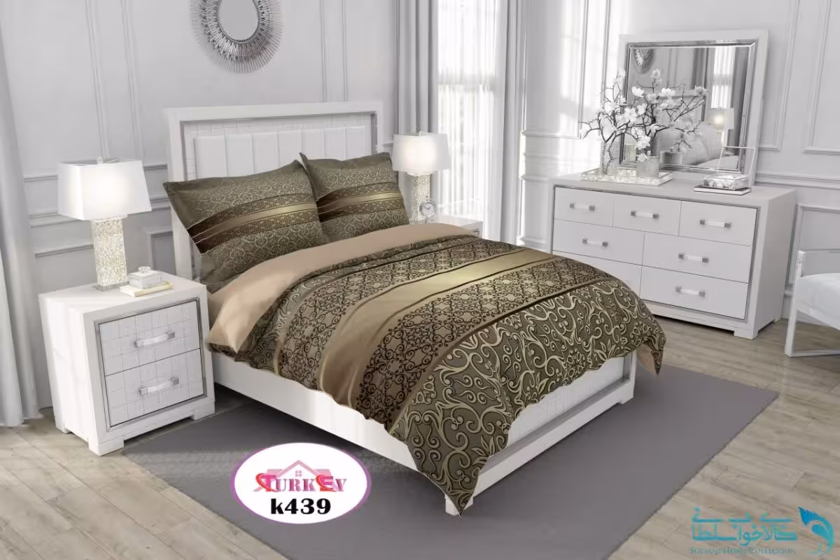 روتختی طرح ایوانا دونفره برند Turkev کد K439