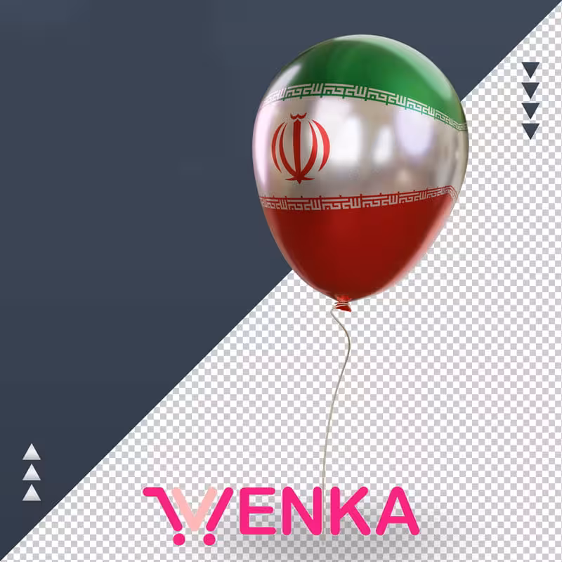 فایل لایه باز با موضوع ایران-پرچم-فانتزی کد01