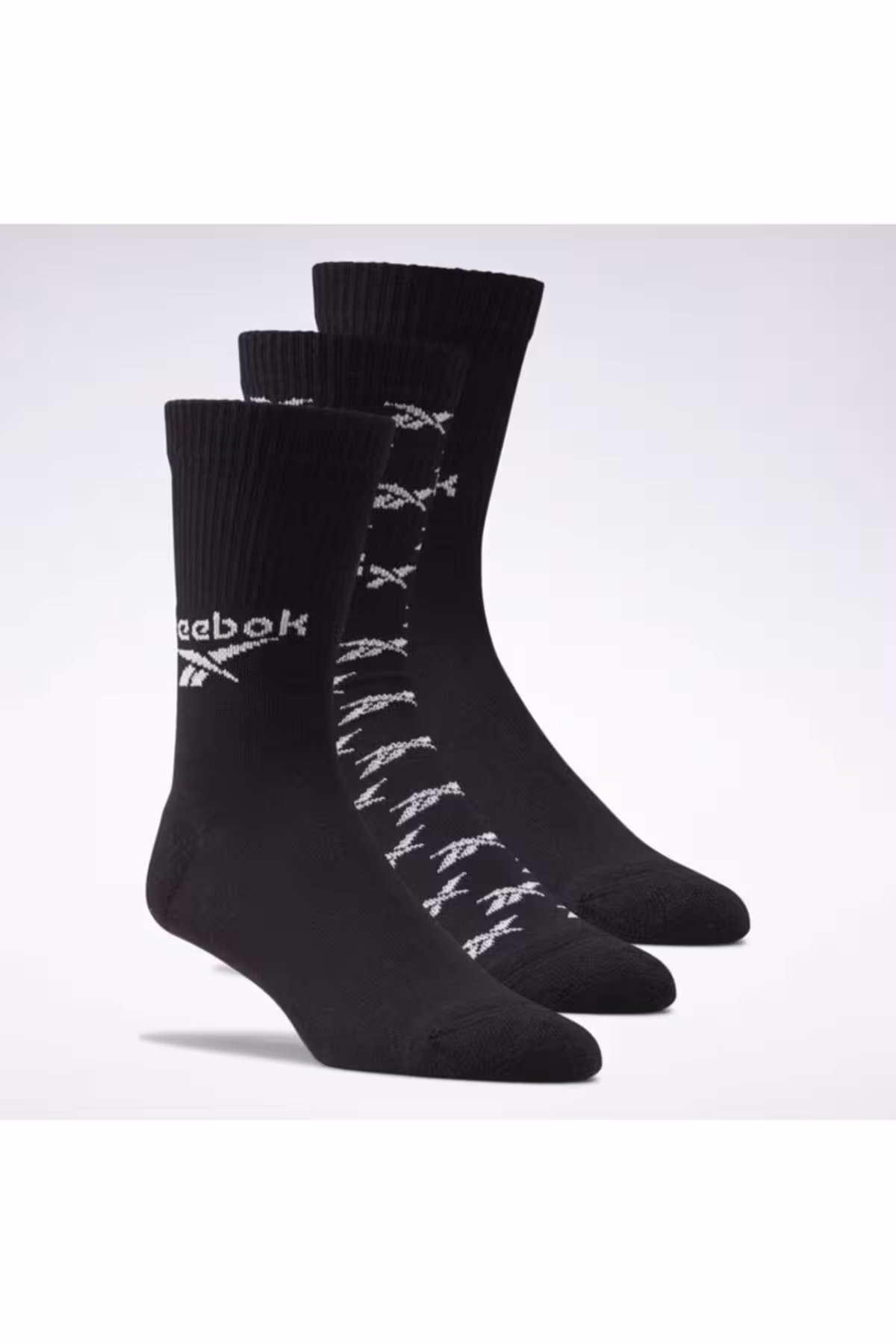 مردانه و زنانه CL جوراب 3 قطعه سیاه Reebok