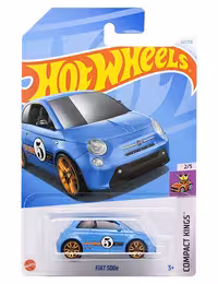 ماشین دکوری مدل Fiat 500e برند Hot Wheels