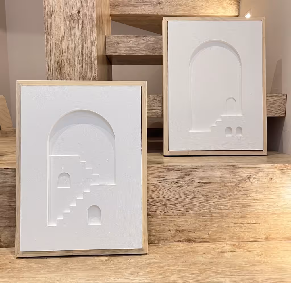 ست دو عددی تابلو مینیمال 40*30
