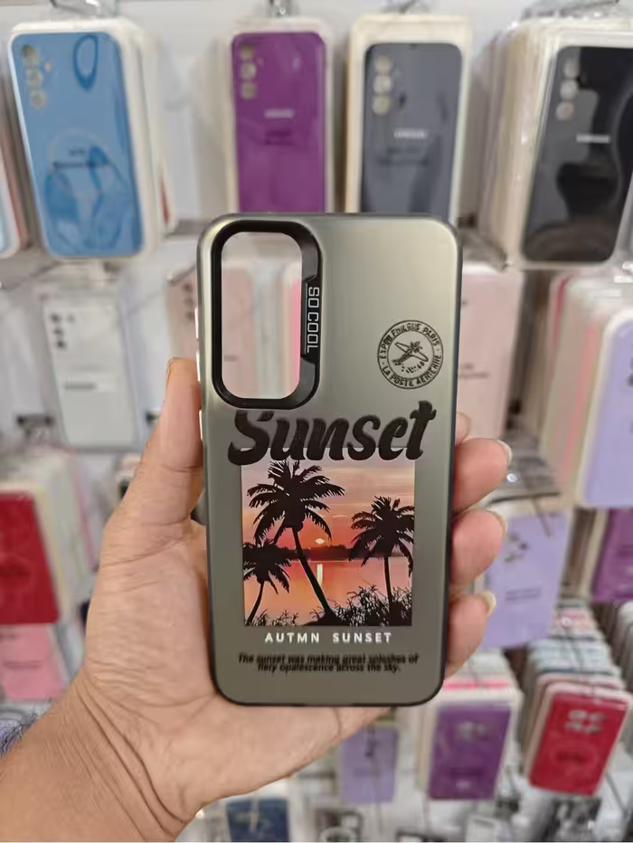 قاب طرح دار سامسونگ A56 طرح Sunset