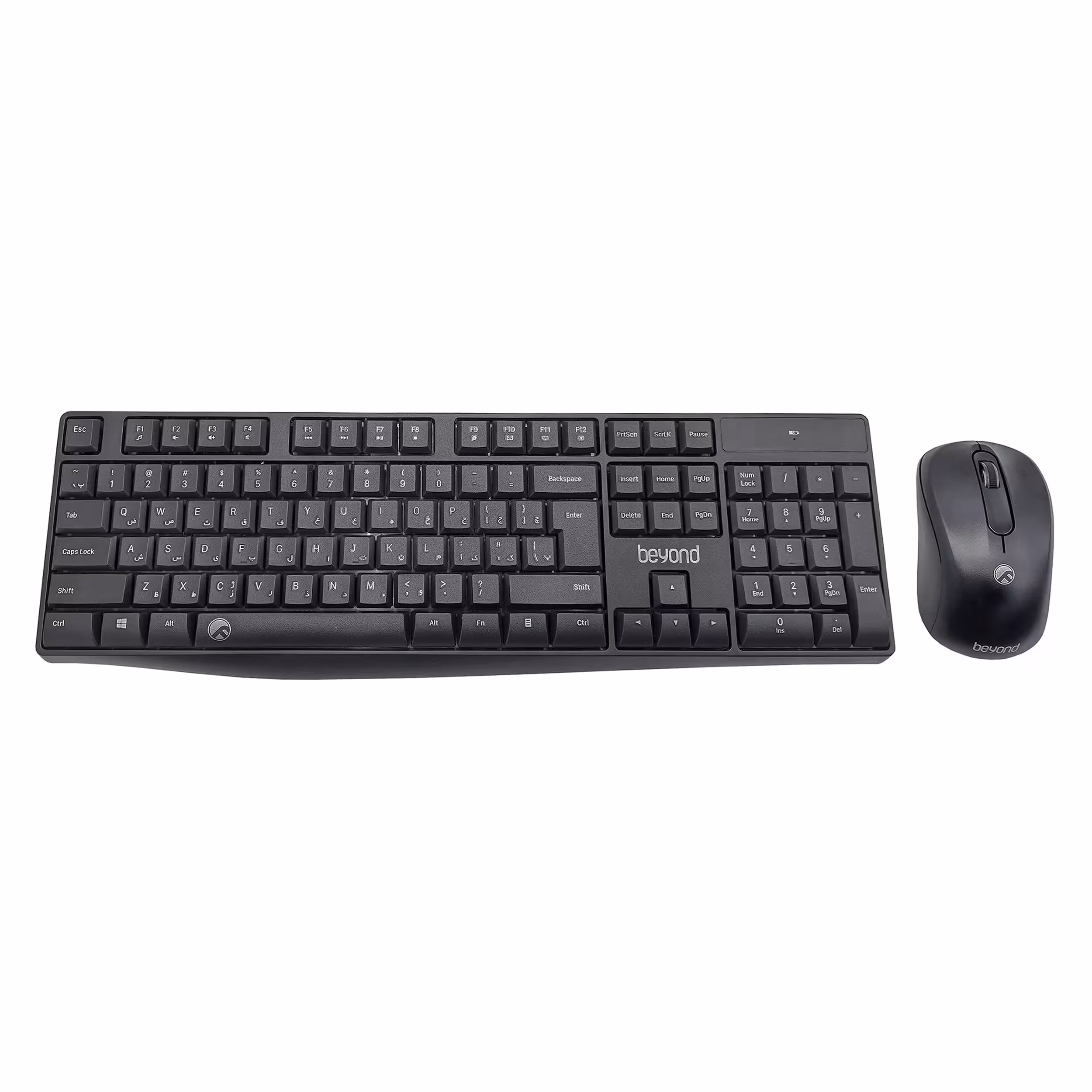 کیبورد و ماوس بی سیم بیاند مدل BMK-5110RF، سوییچ ممبران، Full-Size