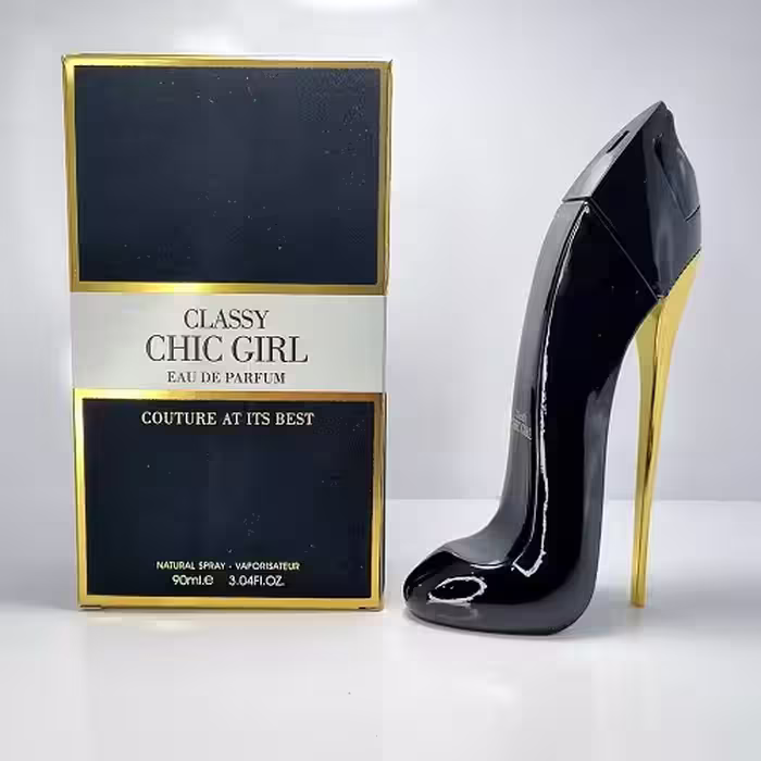 عطر ادکلن زنانه گود گرل مشکی فرگرانس ورد | (Carolina Herrera Good Girl (Classy Chic Girl حجم 90 میل(شرکتی)