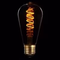 لامپ ادیسونی مدل ST64-Spiral، برند مکس لایت