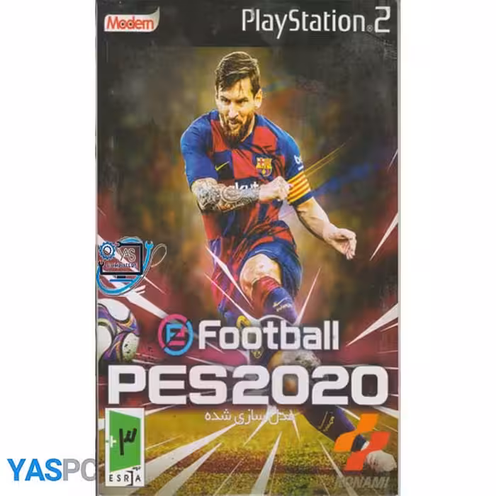 بازی PES2020 نسخه مدل سازی شده برای PS2