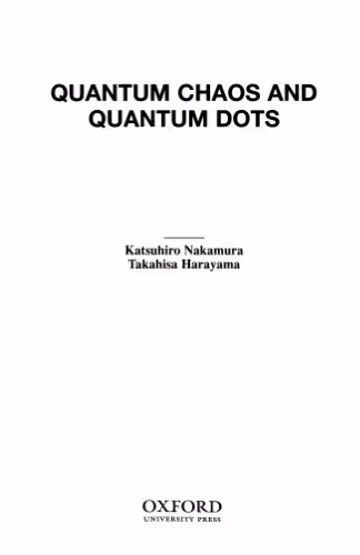 خرید و دانلود نسخه کامل کتاب Quantum chaos and quantum dots