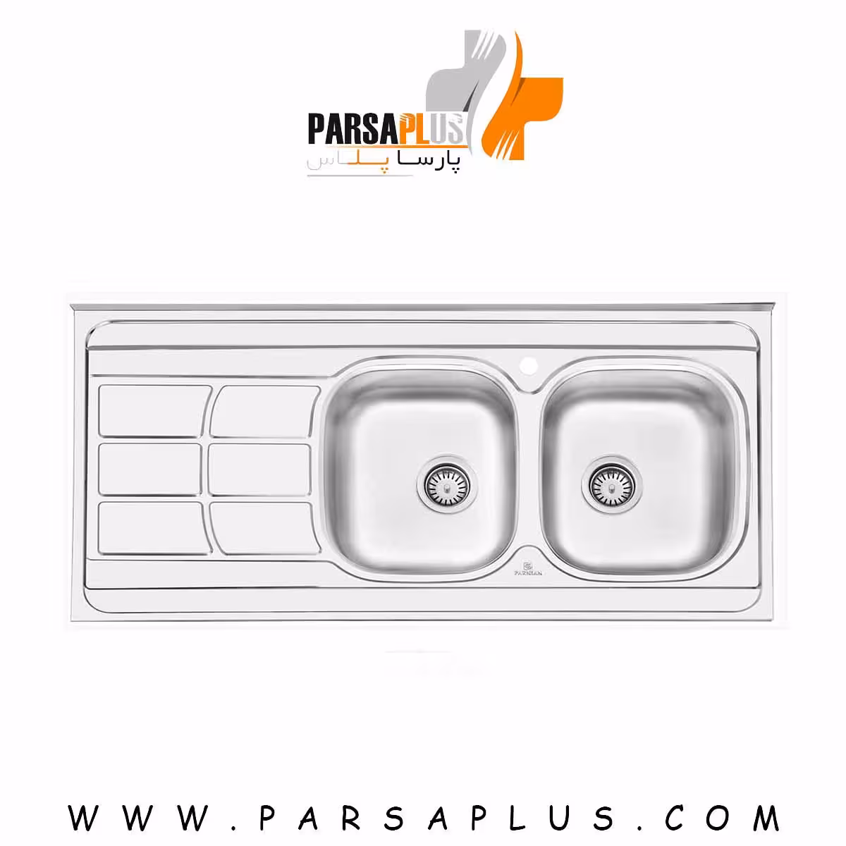 سینک پرنیان استیل مدل PS2109 روکار