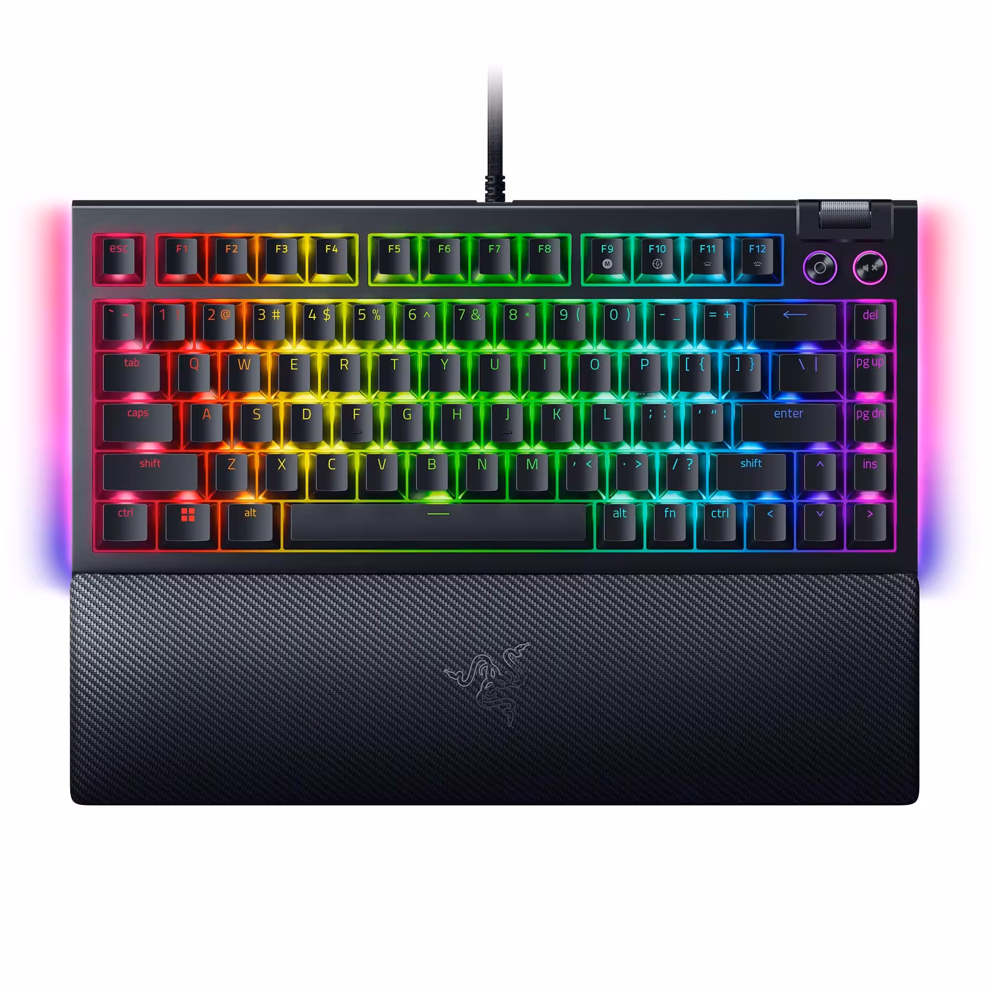 کیبورد ریزر RAZER BLACKWIDOW V4 75%