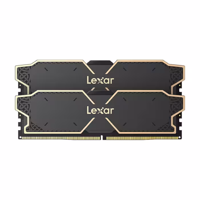 رم کامپیوتر DDR5 دو کاناله 6000 مگاهرتز CL38 لکسار Thor ظرفیت 32 گیگابایت