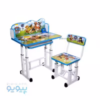 میز تحریر کودک پسرانه طرح سگ های نگهبان آبی