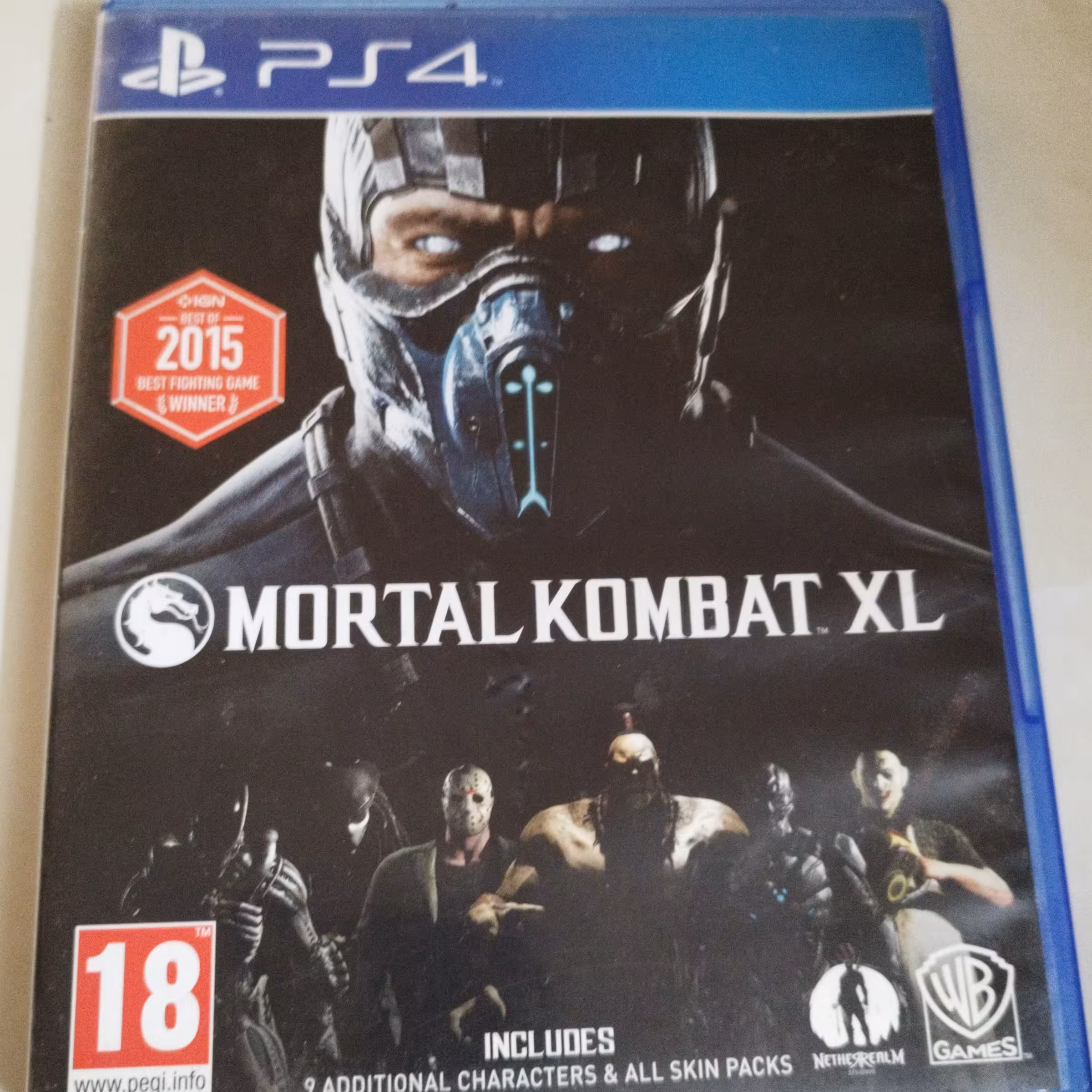 بازی مورتال کمبت ایکس ال مخصوص ps4