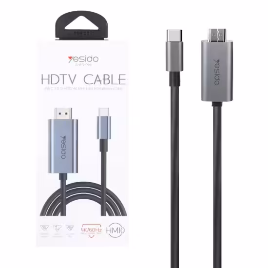کابل تبدیل HDMI به USB-C یسیدو مدل HM10